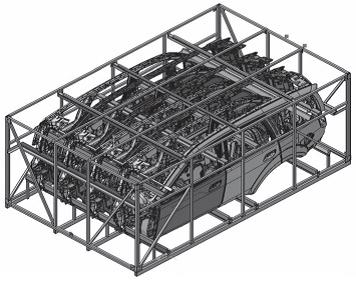 側圍（wéi）周轉料架